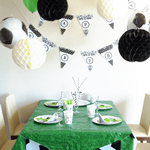 Stylish soccer Party
